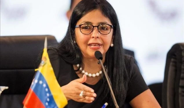 Presidenta de la Asamblea Nacional Constituyente (ANC), Delcy Rodríguez.