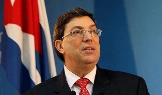 Bruno Rodríguez, canciller de Cuba. 