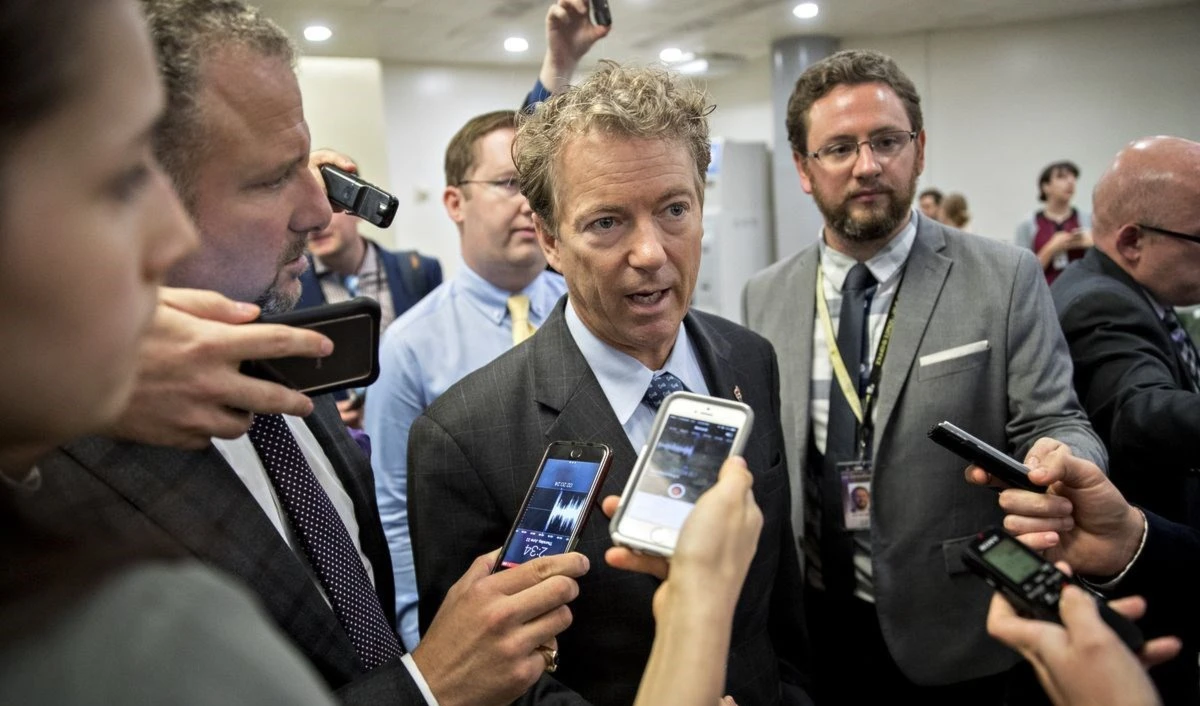 El senador republicano, por Kentucky, Rand Paul. El senador republicano, por Kentucky, Rand Paul.