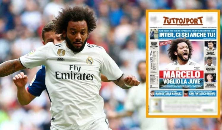 Tuttosport alimenta rumores del fichaje de brasileño Marcelo por Juve