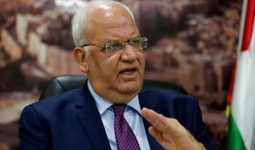 El secretario general de la Organización para la Liberación de Palestina (OLP), Saeb Erekat.