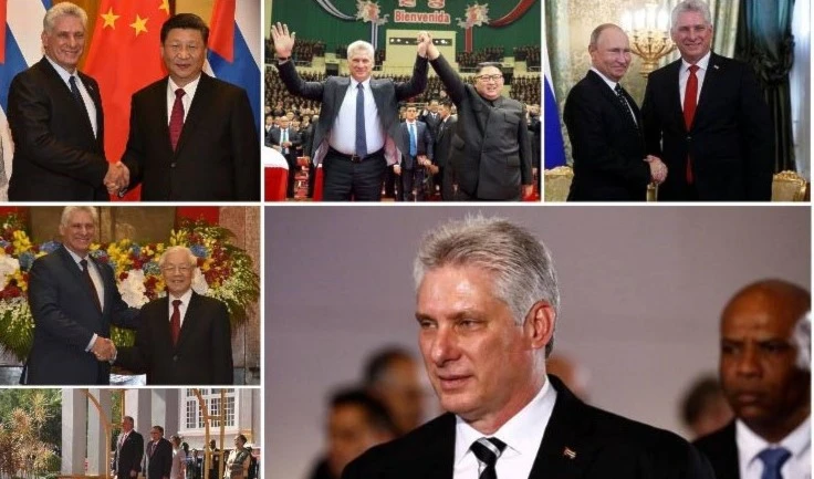 Concluyó gira internacional de presidente de Cuba, Miguel Díaz-Canel.