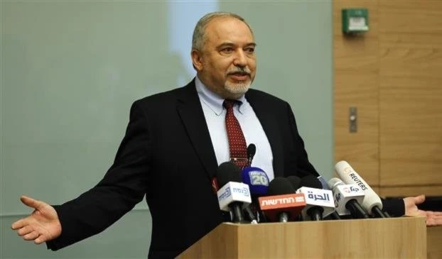El dimitido ministro de Asuntos Militares de Israel, Avigdor Lieberman.