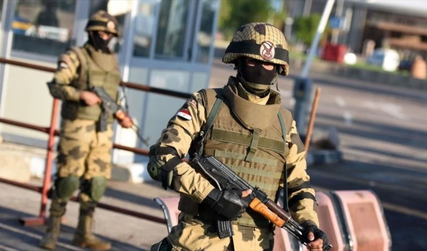 Las fuerzas de seguridad de Egipto.