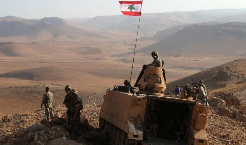 Ejército libanés custodia la frontera con Palestina ocupada.