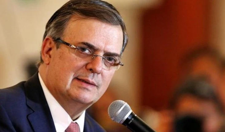 El canciller mexicano Marcelo Ebrard.