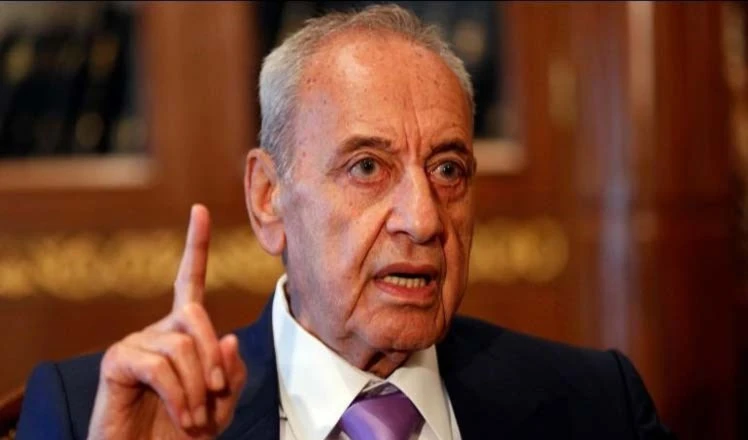 El presidente del parlamento libanés, Nabih Berri.