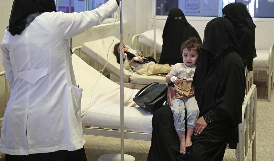 El cólera se ha vuelto un asusnto humanitario en Yemen. Foto: AP