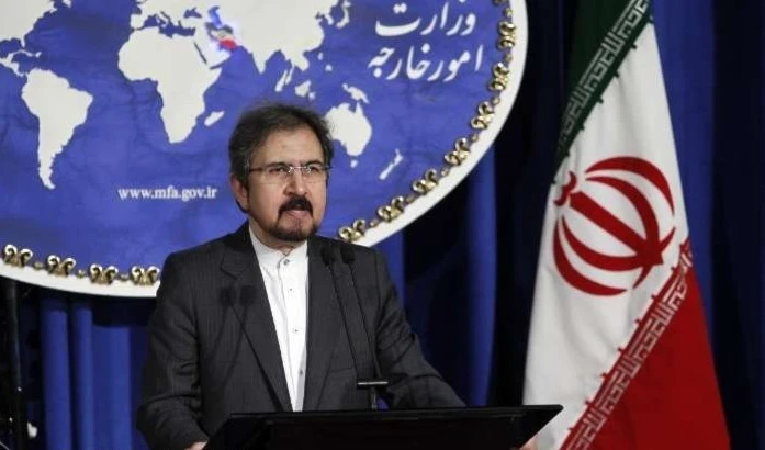 El vocero de la Cancillería iraní, Bahram Ghasemi.