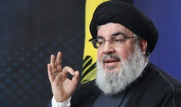 El secretario general de Hizbulah, Sayyed Hassan Nasrallah.