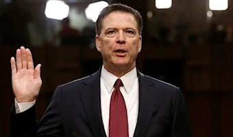  El ex director del FBI, James Comey, juró testificar en una audiencia en Washington. Foto: Reuters
