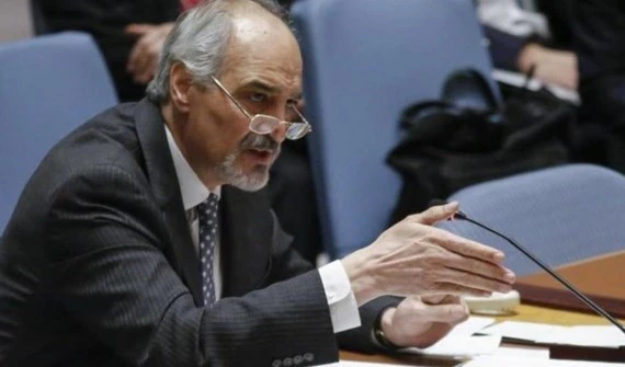 El representante permanente de Siria ante la ONU, Bashar Jaafari. El representante permanente de Siria ante la ONU, Bashar Jaafari.