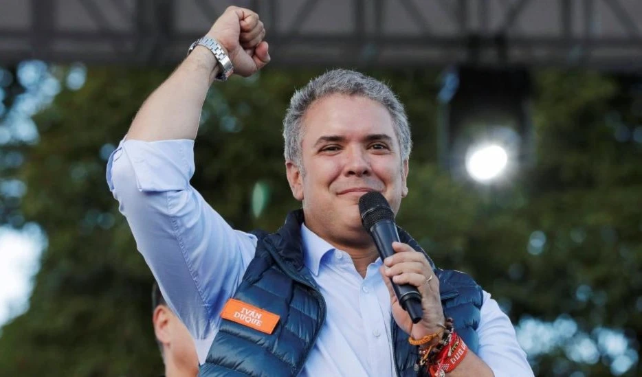 Iván Duque, nuevo presidente de Colombia.