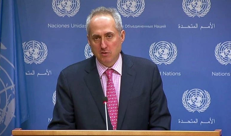 Stéphane Dujarric, portavoz del secretario general de la ONU.