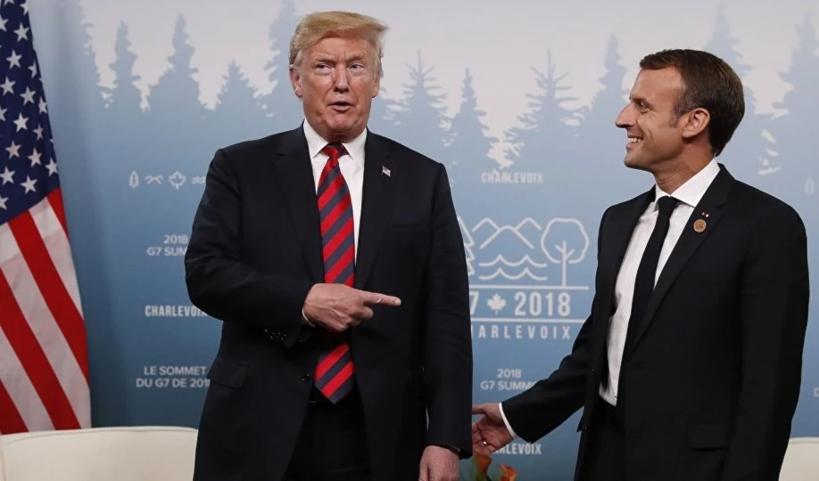 Trump: Si Francia abandonaba la unión, EE.UU. le ofrecería un acuerdo comercial bilateral con mejores condiciones.