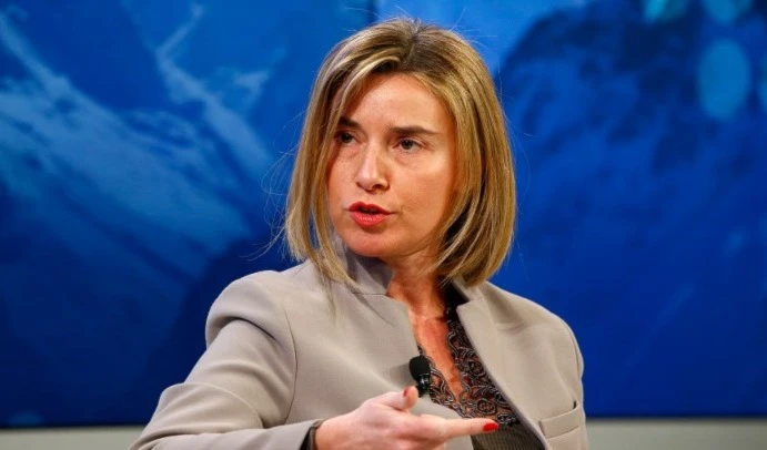 La jefa de la Política Exterior de la UE, Federica Mogherini.