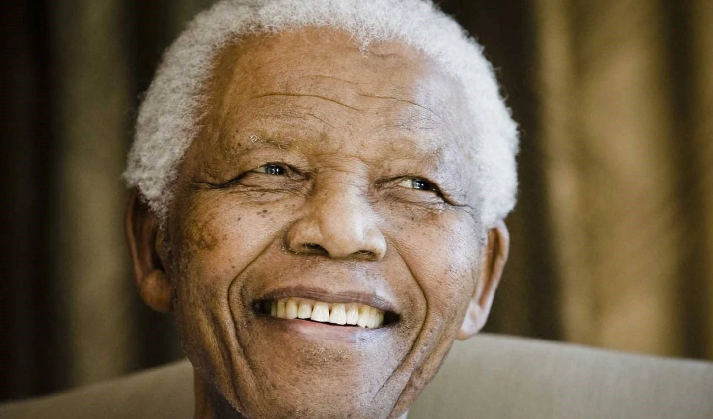 El primer presidente negro de Sudáfrica, Nelson Mandela