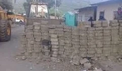 Barricadas de grupos delincuenciales en Jinotega Barricadas de grupos delincuenciales en Jinotega