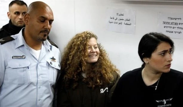 Ahed al-Tamimi será liberada el próximo domingo.
