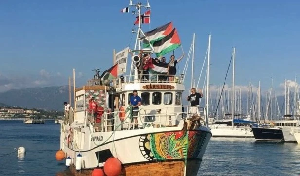 Flotilla de la Libertad para romper el bloqueo a Gaza.