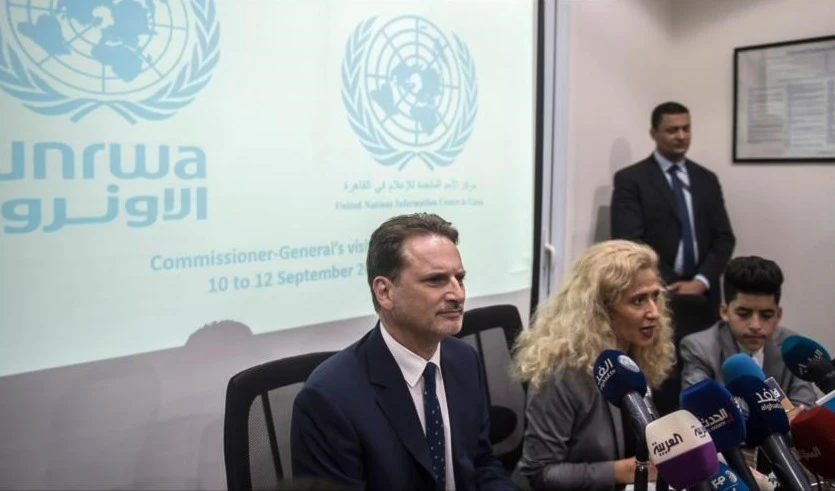 Pierre Krähenbühl, jefe de la Agencia de Naciones Unidas para los Refugiados Palestinos (UNRWA).