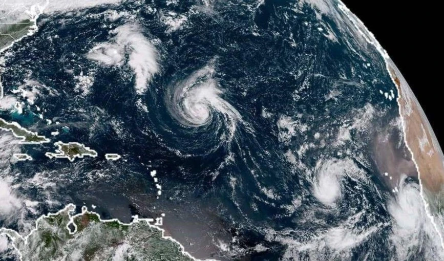 El amenazante huracán 'Florence'.