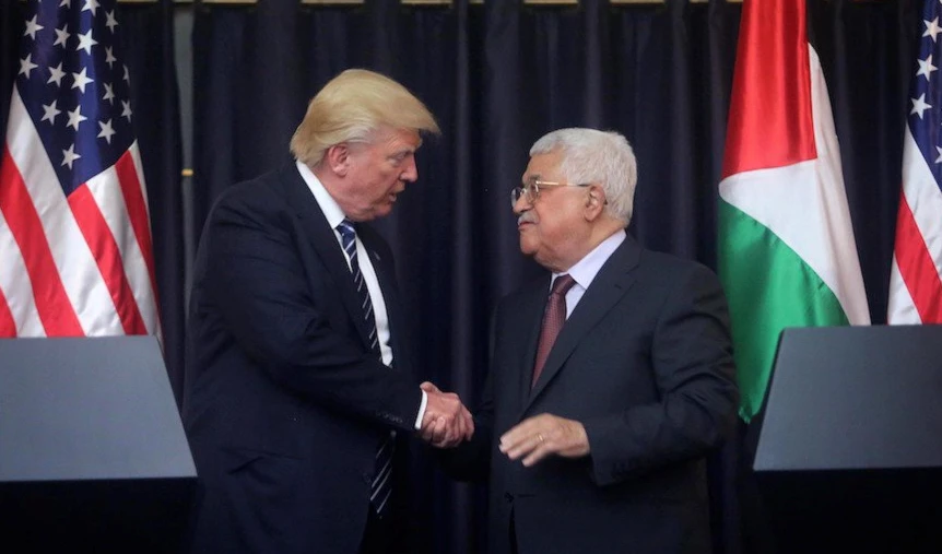 Abbas aceptaría propuesta de paz de Trump sobre confederación con Jordania si incluye a Israel Abbas aceptaría propuesta de paz de Trump sobre confederación con Jordania si incluye a Israel
