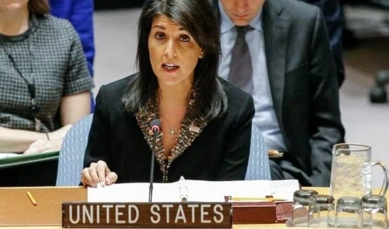 Nikki Haley, embajadora de EEUU en la ONU