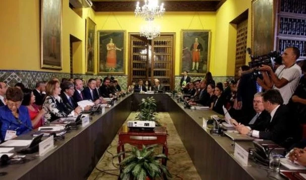 Sesión del Grupo de Lima.