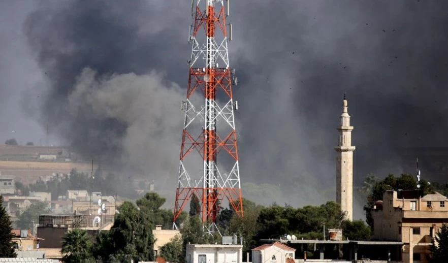 Fuerzas turcas toman el control de Ras al-Ain en el norte de Siria y las FDS lo niegan.
