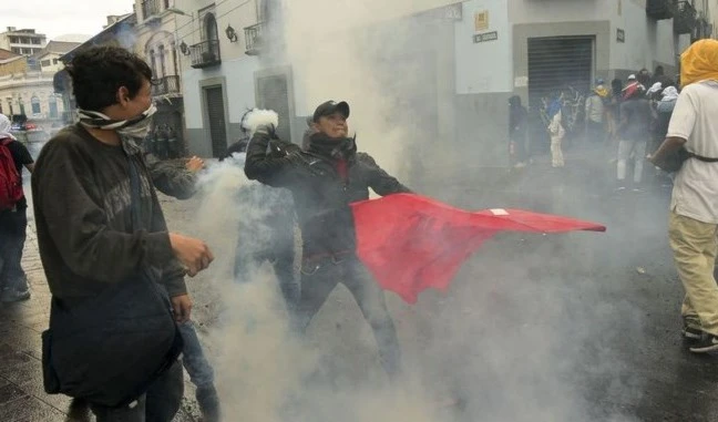 Ecuador en protestas