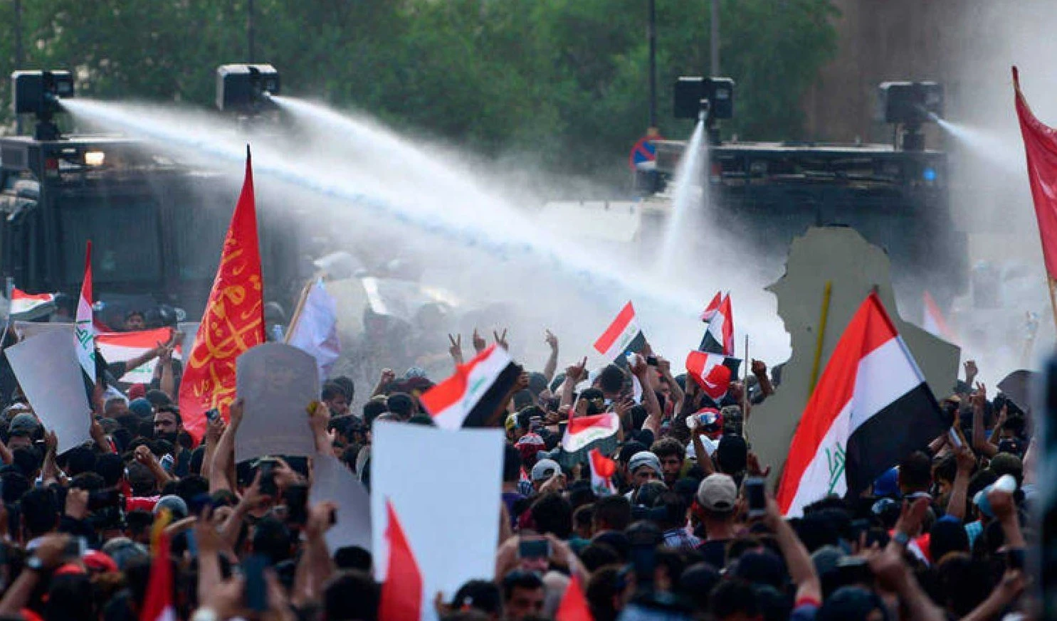 Más de 40 muertos y cerca de dos mil heridos dejaron protestas antigubernamentales en  Iraq