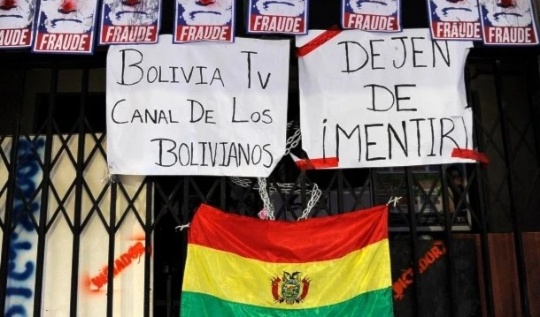 Bolivia: Grupos violentos atacan medios de comunicación
