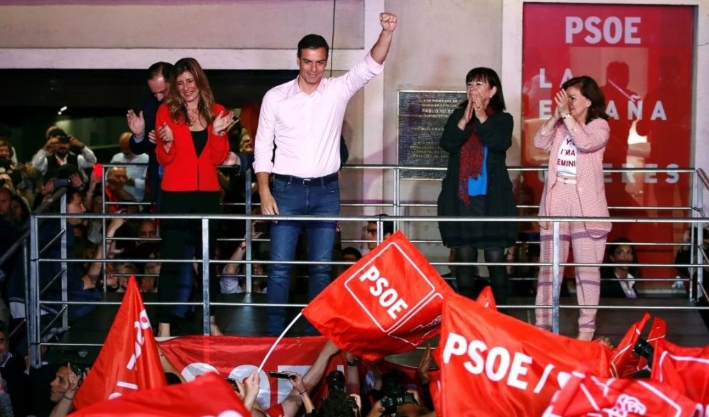 España: Partido Socialista gana elecciones y extrema derecha escala