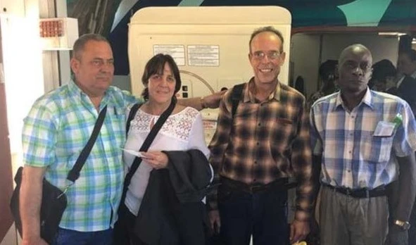 Liberados los cuatro colaboradores de la salud detenidos en Bolivia, van rumbo a su patria