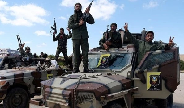 EEUU anuncia pérdida de un dron mientras sobrevolaba la capital libia de Trípoli.