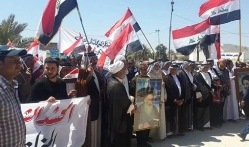 Movilización popular iraquí: No participamos en ninguna operación para proteger a manifestantes o enfrentar la violencia.