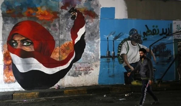 Manifestantes cierran oficina del parlamento iraquí en Karbala y varias instituciones oficiales.