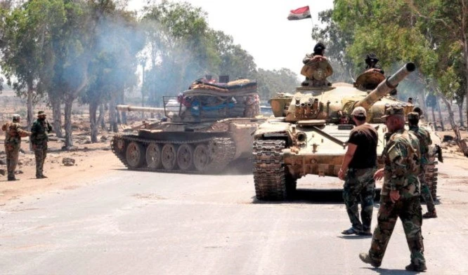 Ejército sirio concentra fuerzas para eventual ofensiva antiterrorista en Idleb.