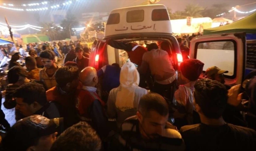 Hombres armados matan a 15 iraquíes durante marcha contra injerencia extranjera en Bagdad.