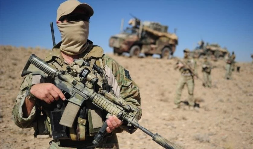 Las fuerzas especiales de élite británicas.