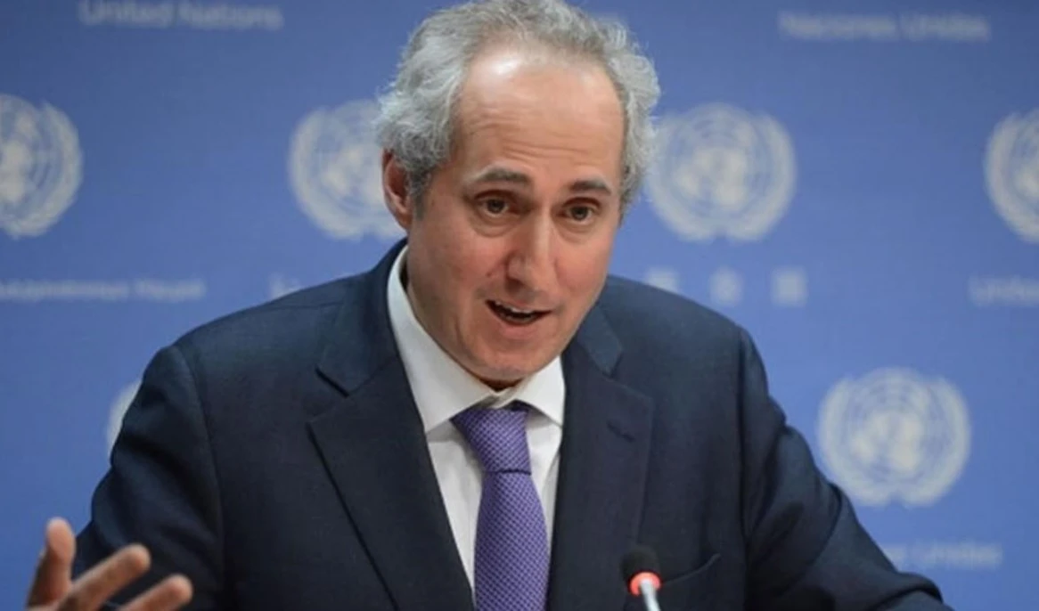 El portavoz del Secretario General de Naciones Unidas, Stephan Dujarric.