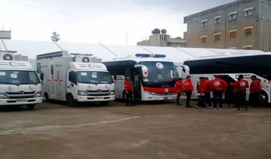 Siria recibe donaciones de clínicas móviles de Japón y China.