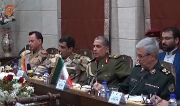 Jefes de los ejércitos sirio, iraquí e iraní se reúnen en Damasco.