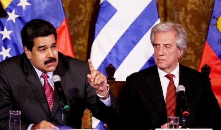 Nicolás Maduro y Tabaré Vázquez