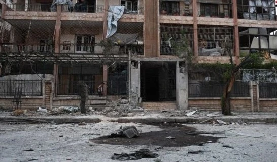 Once civiles mueren en bombardeo terrorista contra ciudad de Alepo.