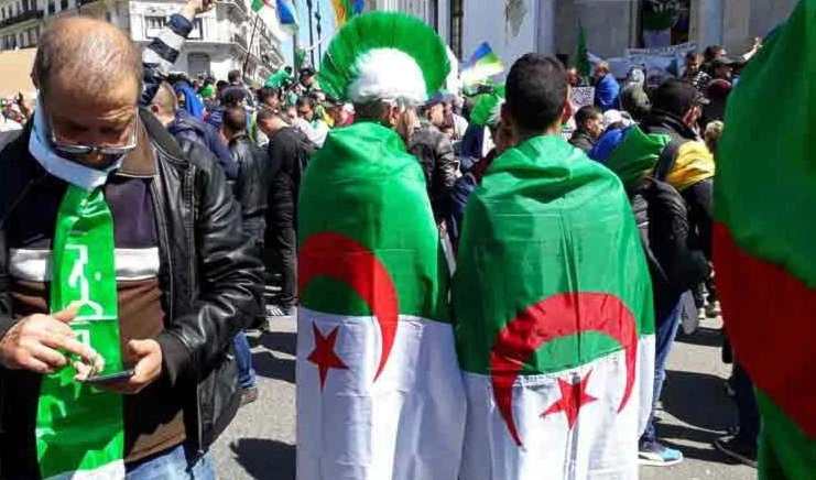 Décima semana de protestas populares en Argelia.