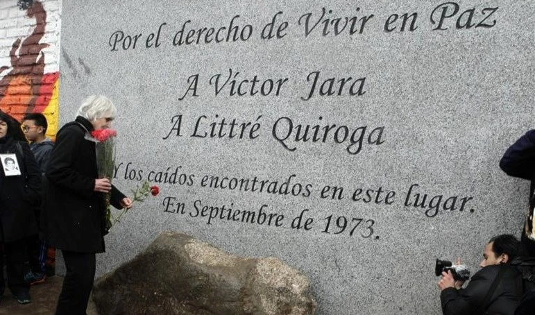 Viuda de Víctor Jara, Joan Jara. Foto/EFE. 