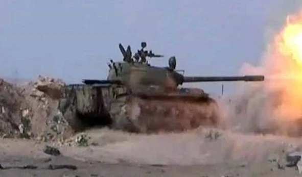 Ejército sirio bombardea sedes terroristas en Hama y Idleb. Ejército sirio bombardea sedes terroristas en Hama y Idleb.