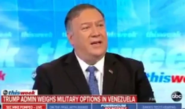 "El presidente dispone de una amplia gama de competencias bajo el Artículo 2 y estoy muy seguro de que cualquier acción que tomemos en Venezuela sería legal", sostiene el secretario de Estado.